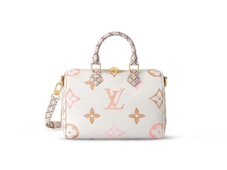 Louis Vuitton Speedy Bandouliere 25 Beige Sale