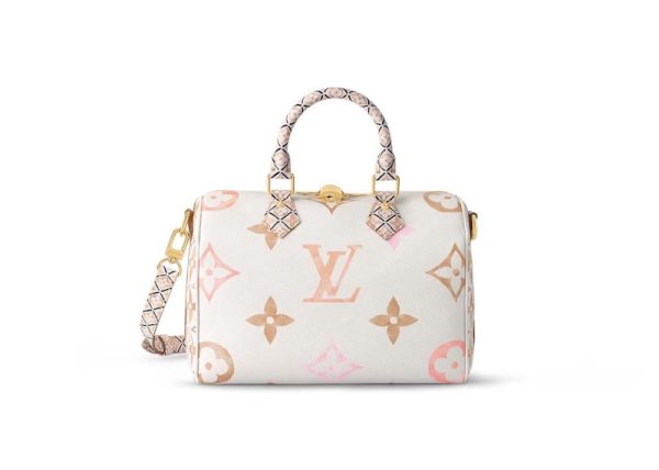 Louis Vuitton Speedy Bandouliere 25 Beige Sale