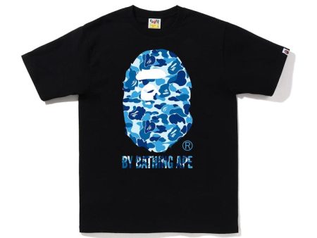 Bape Abc Camo By Bathing Ape Tee Black Blue For Cheap