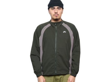 Nike SB - Zip Woven Jacket (Sequoia Cave Stone White) Hot on Sale