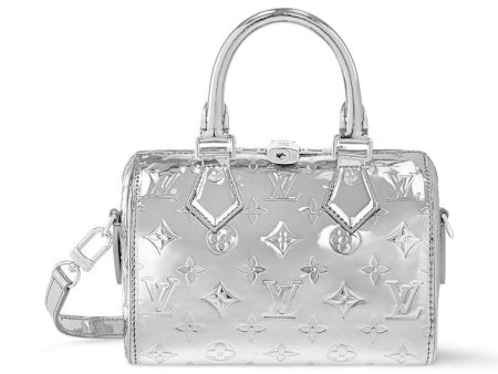 Louis Vuitton Speedy Bandouliere 20 Silver Fashion