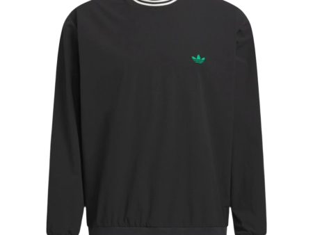 Adidas - Rolling Links Crewneck (Black White Green) Online Hot Sale