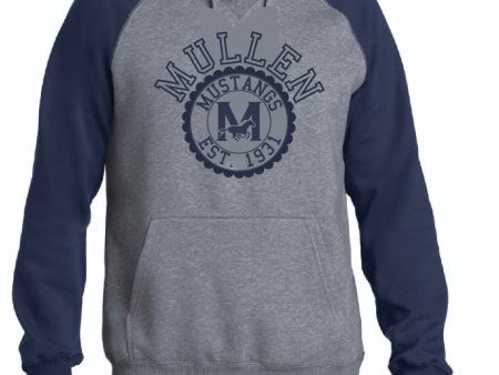 Hoodie Grey Navy Sport Tek Supply