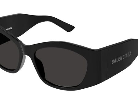 Balenciaga Cat Eye Sunglasses Black Grey Online now