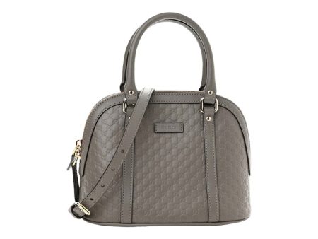 Gucci Microguccissima Mini Dome Bag Grey For Cheap