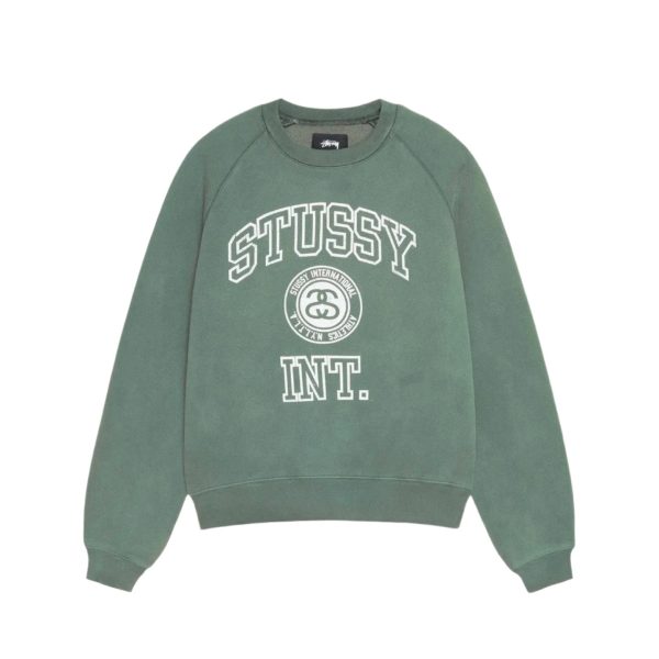 Stussy - Overlock Varsity Raglan Crew Hot on Sale