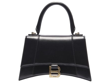 Balenciaga Hourglass Top Handle Small Black on Sale