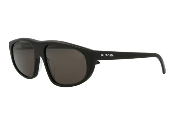 Balenciaga Aviator Sunglasses Shiny Black Online Hot Sale