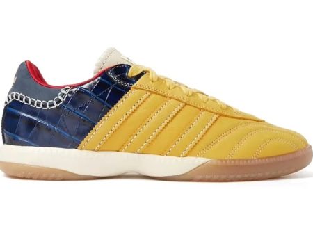 Adidas Samba Millennium Wales Bonner Fade Gold Navy Croc For Sale