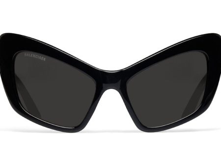 Balenciaga Monaco Cat Sunglasses Black Online now