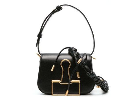 Off-White Skeleton Binder Shoulder Bag Black Hot on Sale