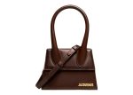 Jacquemus Le Chiquito Moyen Signature Handbag Dark Brown Online Sale