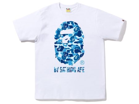 Bape Abc Camo By Bathing Ape Tee White Blue For Discount