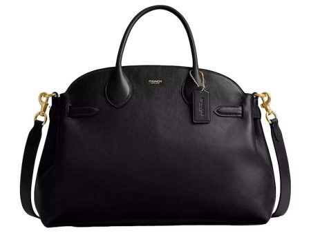 Coach Soft Empire Carryall Bag 40 Brass Black Online