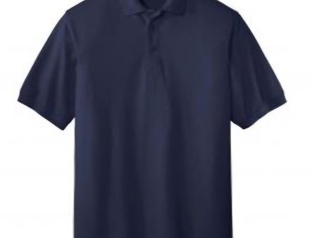 Unisex Theatre Polo Navy Online Hot Sale