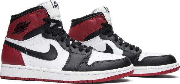 Air Jordan 1 Retro High OG  Black Toe  2013 SKU 555088 184 - Authentic - New in Box For Cheap