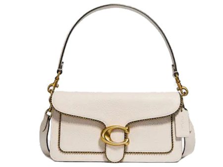 Coach Tabby Shoulder Bag 26 Beadchain Chalk Hot on Sale