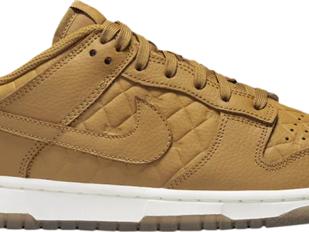 Wmns Dunk Low  Quilted Wheat  2022 SKU DX3374 700 - Authentic - New in Box Online Hot Sale