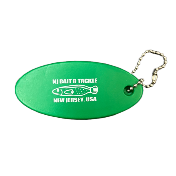 NJ - Bait & Tackle Floating Foam Keychain Fashion