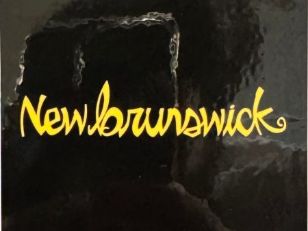 NJ x Chocolate - New Brunswick Sticker Cheap