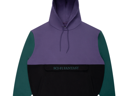 Sci Fi Fantasy - Colorblocked Hoodie Cheap