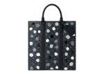 Louis Vuitton X Yayoi Kusama Sac Plat Monogram Eclipse Black Silver Hot on Sale