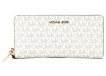 Michael Kors Jet Set Continental Wristlet Wallet Large Vanilla Powder Blush Discount