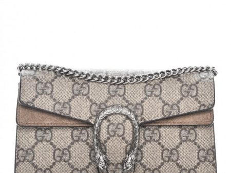 Gucci Dionysus Gg Supreme Super Mini Beige For Discount