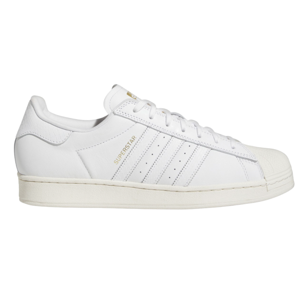 Adidas - Superstar ADV (Footwear White Footwear White Gold Metallic) on Sale