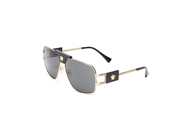 Versace Medusa Steel Sunglasses Gold Supply