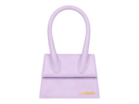 Jacquemus Le Chiquito Moyen Signature Handbag Lilac For Discount