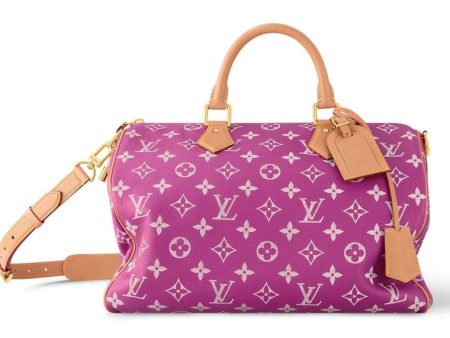 Louis Vuitton Speedy P9 Bandouliere 40 Pink Agate Fashion