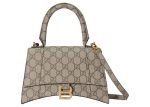 Gucci X Balenciaga The Hacker Project Small Hourglass Bag Beige Ebony Discount