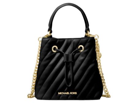 Michael Kors Suri Quilted Crossbody Bag Small Black Online now