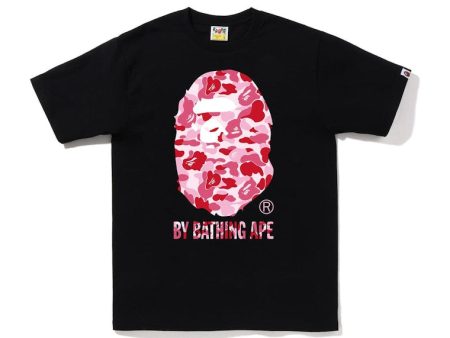 Bape Abc Camo By Bathing Ape Tee Black Pink Online