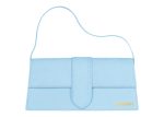 Jacquemus Le Bambino Long Flap Shoulder Bag Light Blue Online Sale