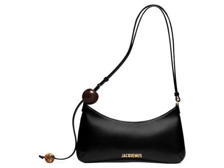 Jacquemus Le Bisou Perle Shoulder Bag Black Supply