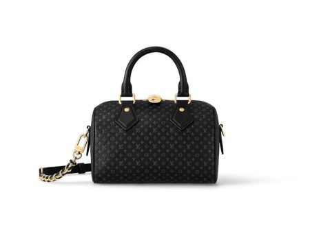 Louis Vuitton Speedy Bandouliere 20 Black Hot on Sale