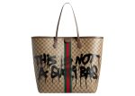 Gucci X Balenciaga The Hacker Project Graffiti Large Tote Bag Beige Sale