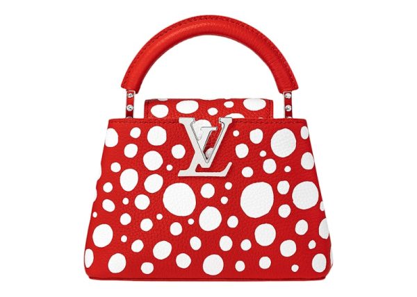 Louis Vuitton X Yayoi Kusama Capucines Mini Red White Online Hot Sale