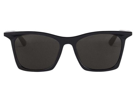 Balenciaga Rim Rectangle Sunglasses Adjusted Fit Black For Sale