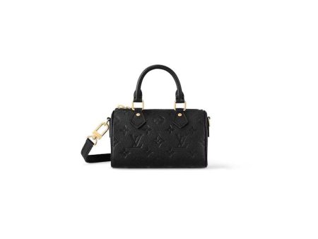 Louis Vuitton Speedy Nano Black For Cheap