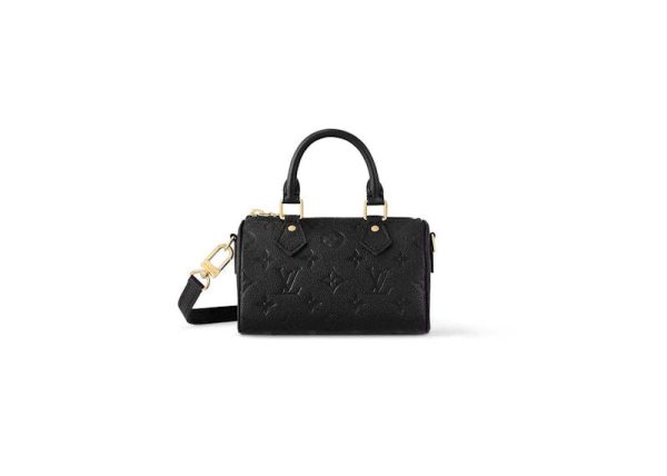 Louis Vuitton Speedy Nano Black For Cheap