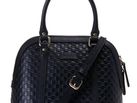 Gucci Dome Sling Bag Microguccissima Black on Sale