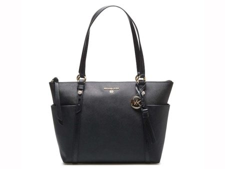 Michael Kors Medium Tz Tote Black For Cheap