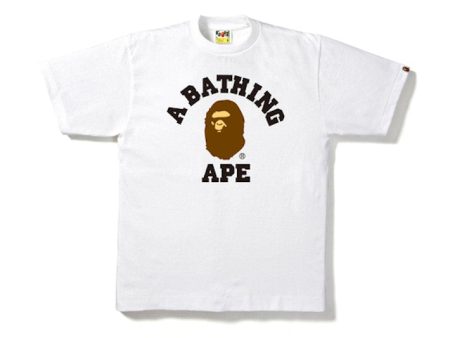 Bape College Tee White Supply