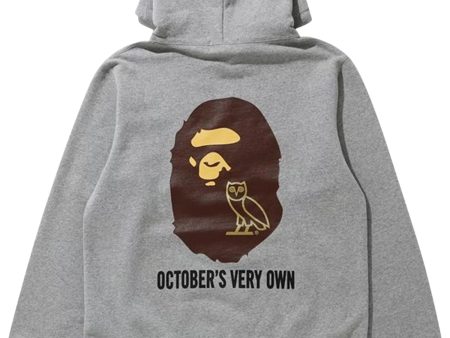 BAPE X OVO PULLOVER HOODIE - AUTHENTIC -NEW WITH TAGS For Discount