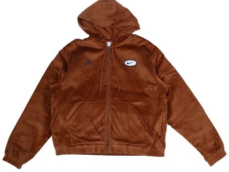 Nike SB - Zip Up Hooded Corduroy Jacket Cheap