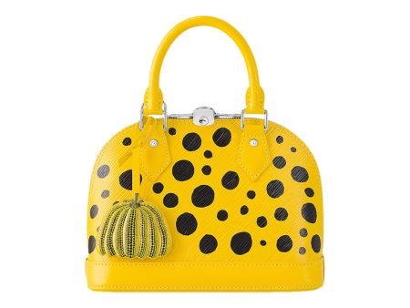 Louis Vuitton X Yayoi Kusama Alma Bb Yellow Black Discount