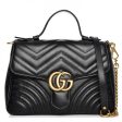 Gucci Gg Marmont Small Top Handle Bag Black Supply